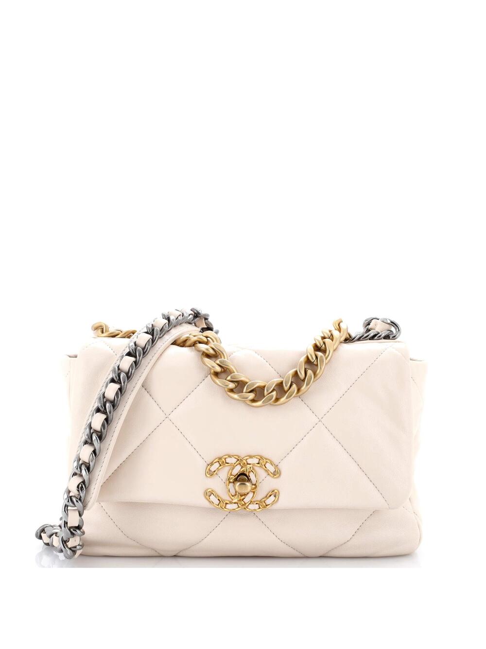 Chanel 19 Flap Bag Quilted Leather #269301C48B